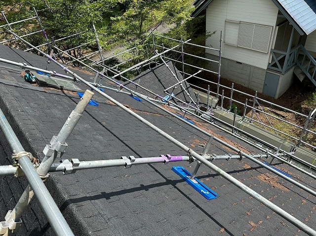 北杜市　屋根カバー工法